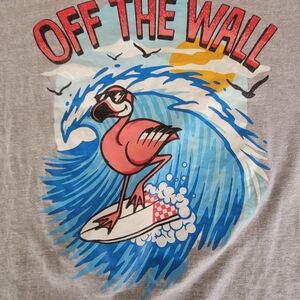 Vans Kids XL Classic Fit Light Gray T-Shirt